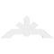 Ekena Millwork Vanguard Architectural Grade PVC Gable Bracket, 60"W x 25"H x 4"D x 6"F, 10/12 Pitch GBP060X25X0406VAN00 - alternate 2